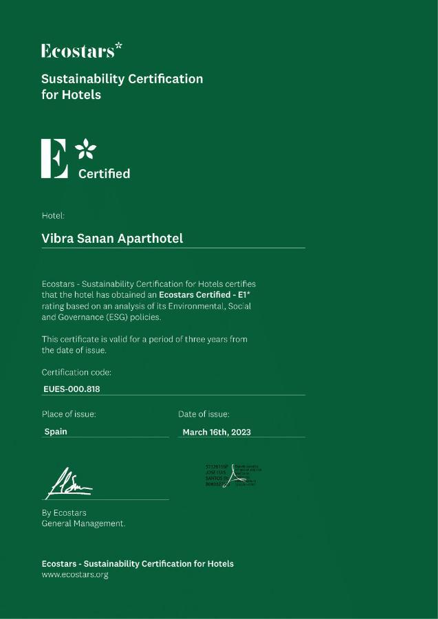 Aparthotel Vibra Sanan - Adults Only Sant Antoni de Portmany Zewnętrze zdjęcie